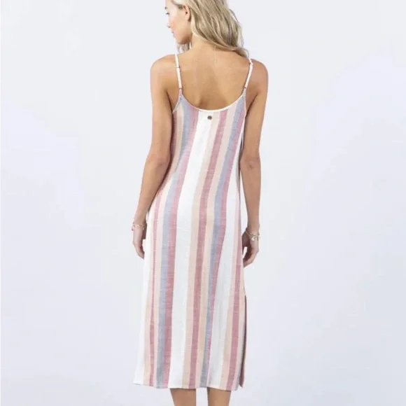 RipCurl Drifter Stripe Maxi Dress Size XL - Picture 2 of 7